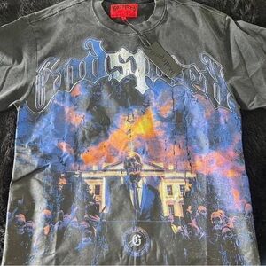 Graphic Tee - Black and Blue